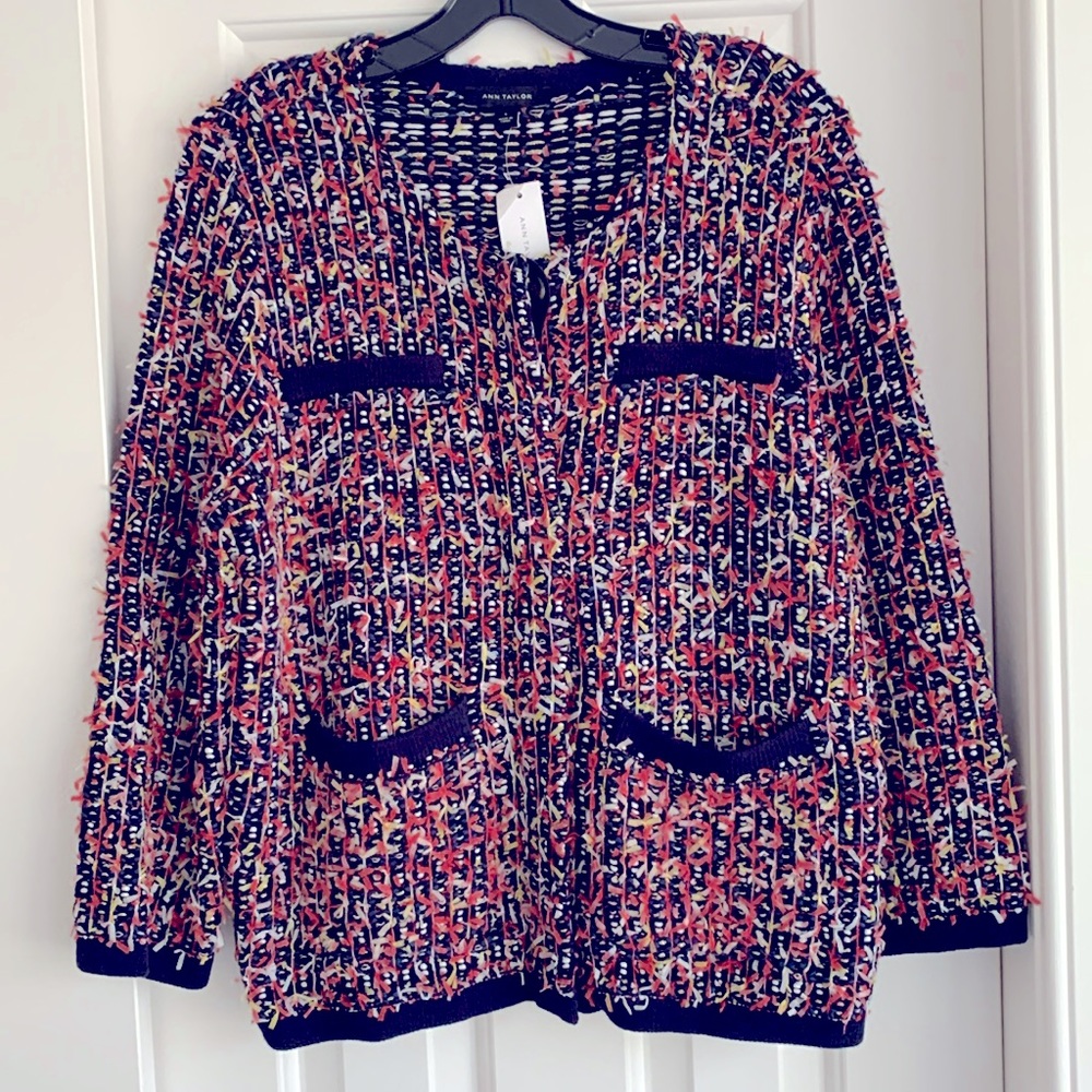 Knit cardigan